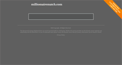 Desktop Screenshot of milliomairematch.com